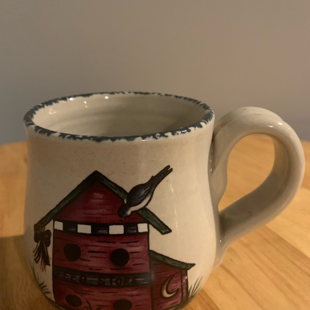Vintage Home & Garden Party Party Birdhouse Coffee Mug
